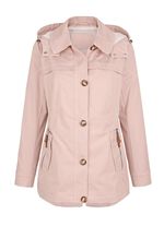 Jas met afneembare capuchon 