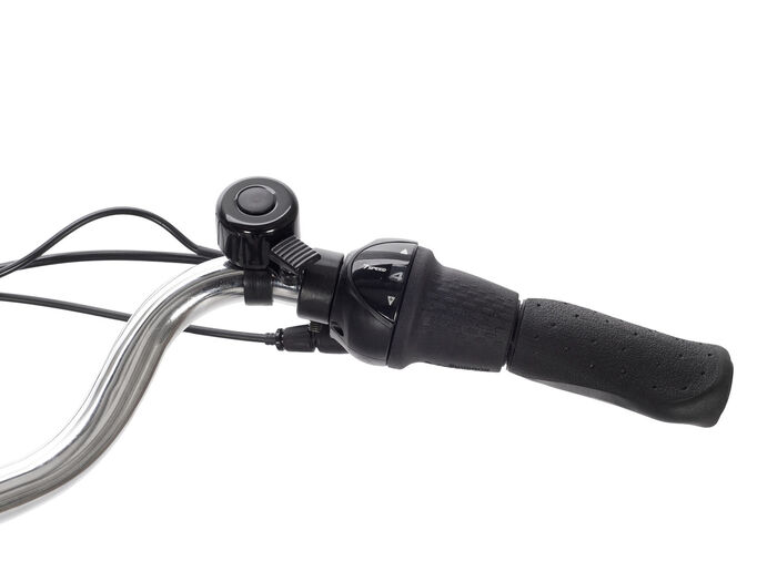 Tijdloze, elegante stads-e-bike met comfortabele eigenschappen SILBER