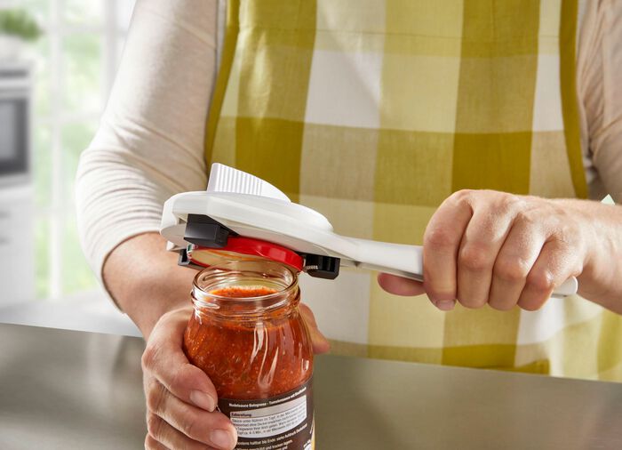 Schroefdekselopener voor eenvoudig openen zonder enige moeite 