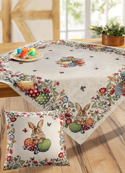 Tafel- en kamerdecoratie in lentestijl 