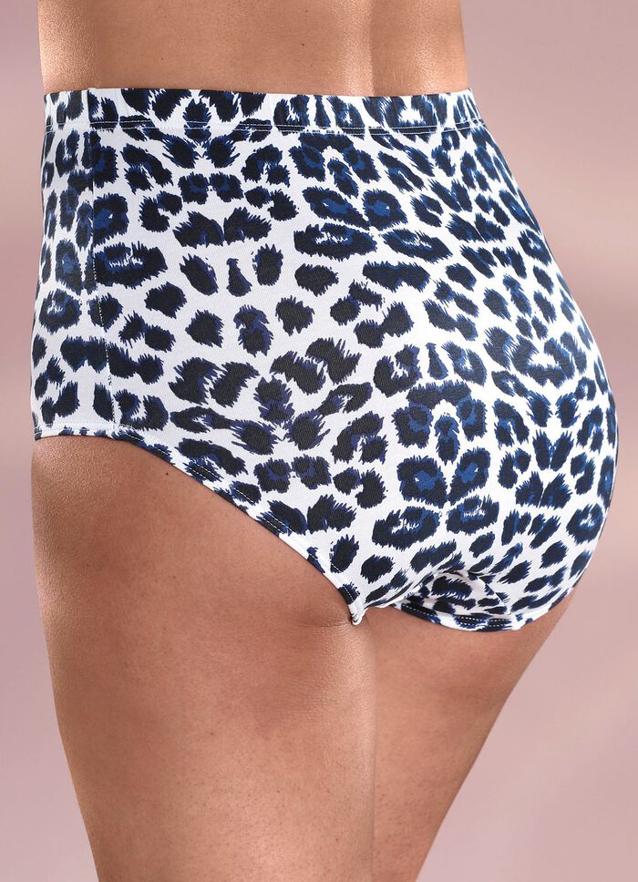 Pak van drie slips met roofdiermotief 