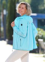 Functionele jas met vaste capuchon 