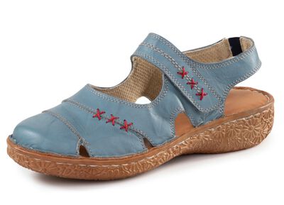 ELENA EDEN pantoffels gemaakt van nappaleer met een gerimpelde structuur 