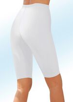 Wielrenbroek met glanseffect in 6 kleuren WIT