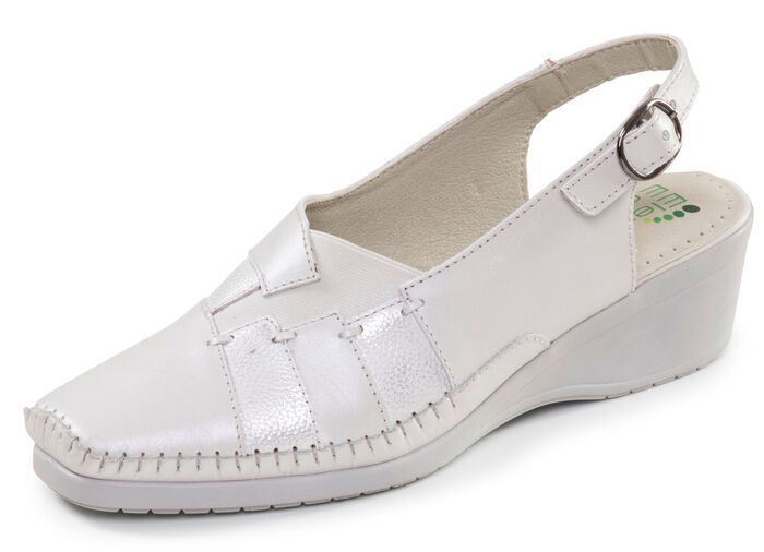 ELENA EDEN, chique damessandalen, breedte G, met elastische band 