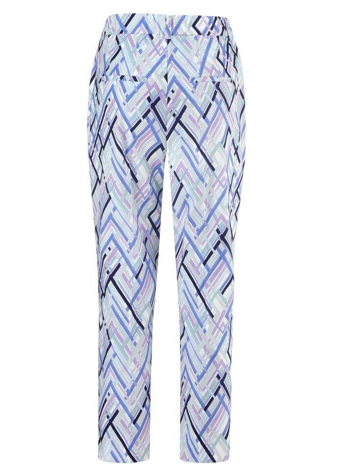 Broek in 7/8-lengte met een eigentijds design 