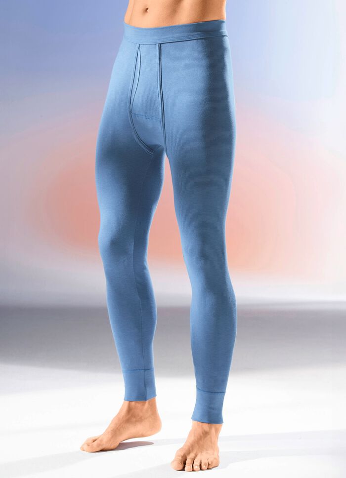 Twee-pack lange onderbroeken met zachte tailleband 