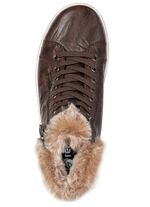 Remonte, gevoerde dameslaarzen, winterschoenen, breedte G, met uitneembaar voetbed DUNKELBRAUN