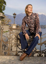 Blouse met speelse ruches 