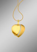 Hanger hart-medaillon 