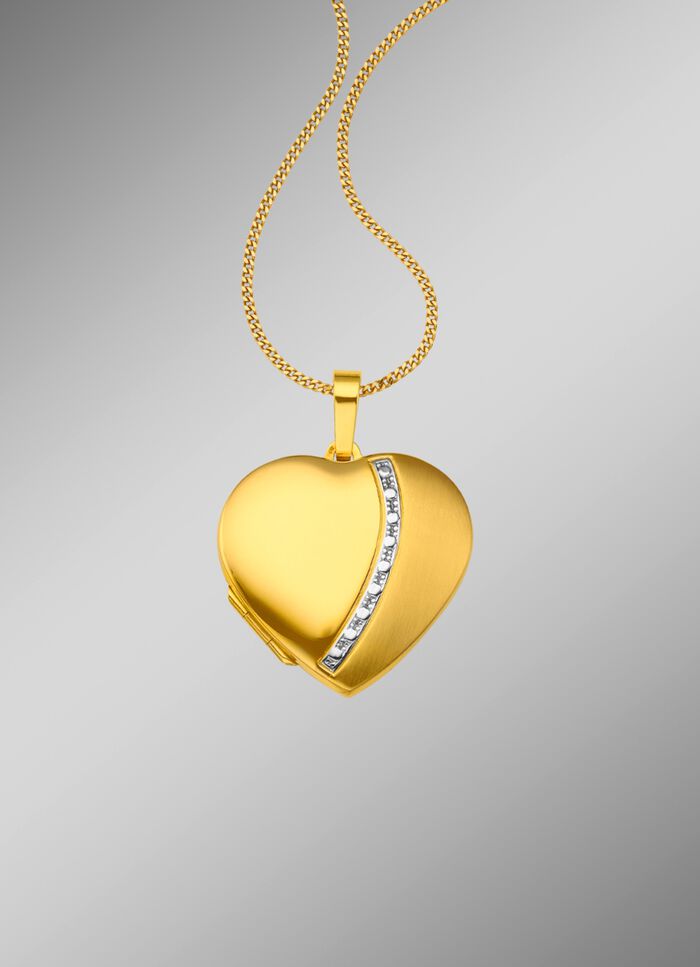 Hanger hart-medaillon 