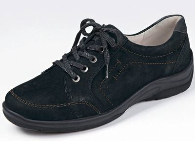 Waldl&auml;ufer, comfortabele dames veterschoenen, breedte H, met uitneembaar voetbed 