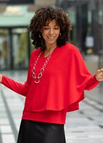 Pullover in 2-laags-look 