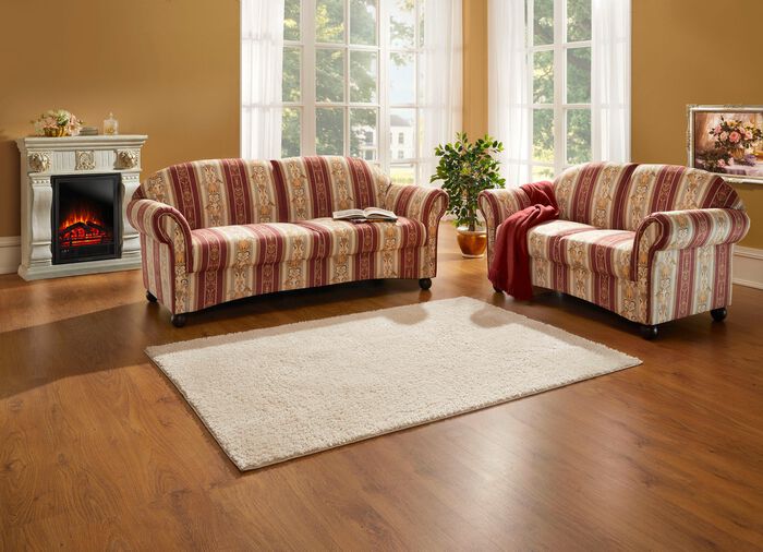 Gestoffeerd meubel met een veerkern die overal in de kamer geplaatst kan worden 