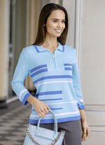 Trui met intarsia 