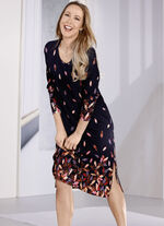 Laurina nachthemd met elastaan ??en inkjetprint 