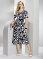 Shirt-tuniek met elastaan 