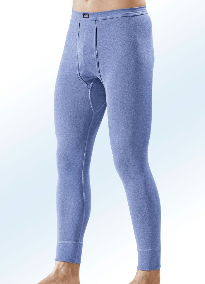 Set van drie fijne geribbelde onderbroeken, met gulp 