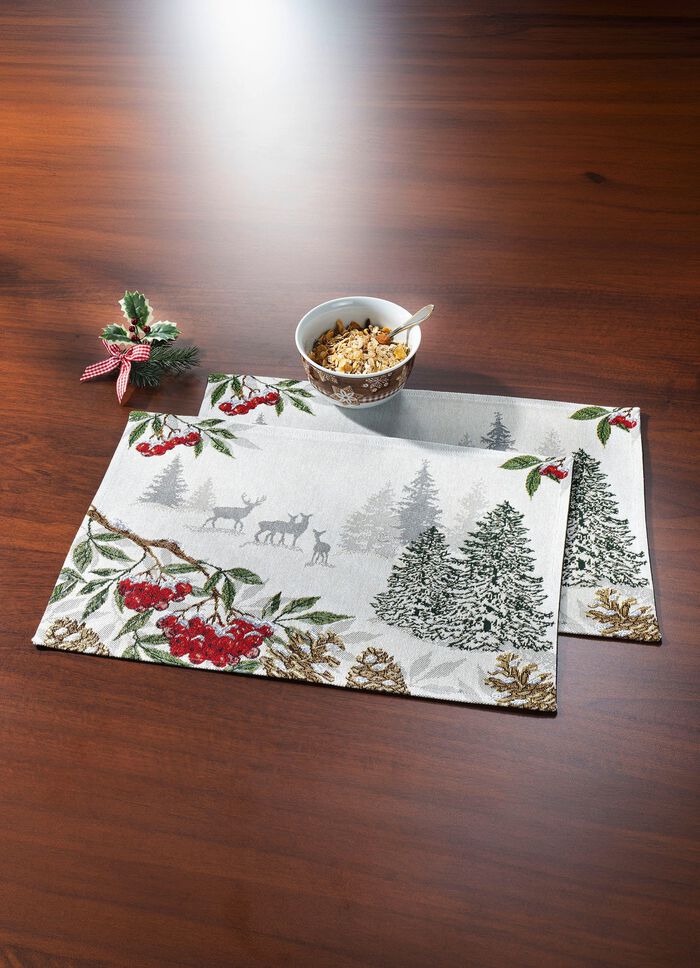 Mooie placemat, 2 stuks 