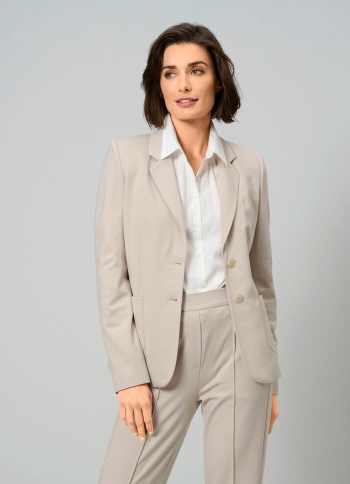 Blazer met reverskraag 