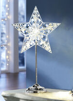 LED-sterlamp met metalen standaard