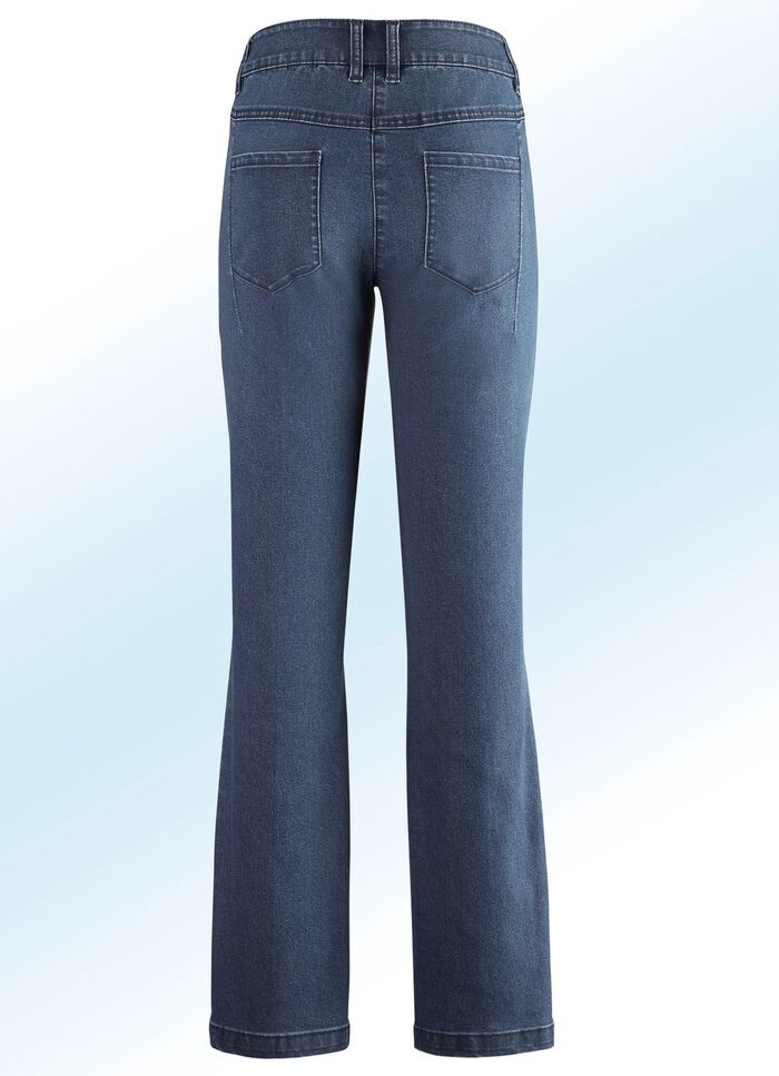 Jeans in trendy bootcut-vorm 