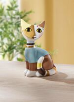 Goebel kat van hoogwaardig bisque-porselein 