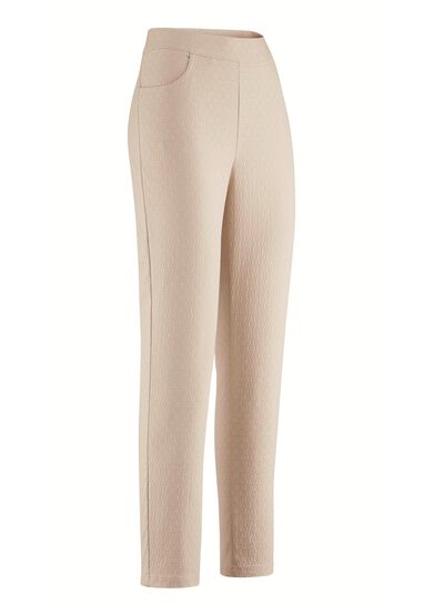 Enkellange broek in comfortabel pull-on-model 