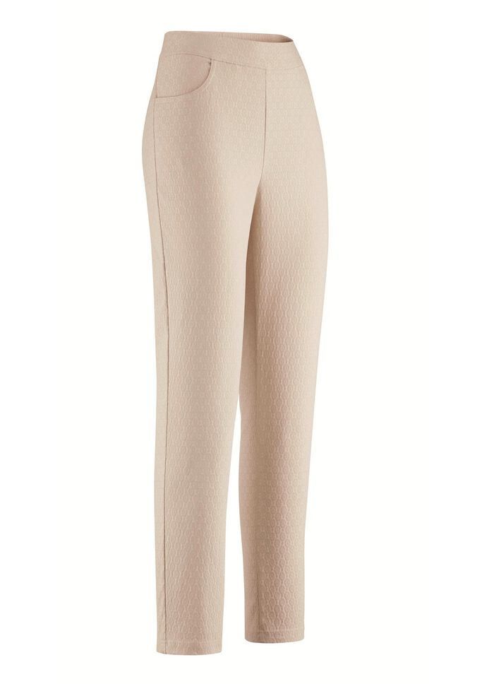 Enkellange broek in comfortabel pull-on-model 