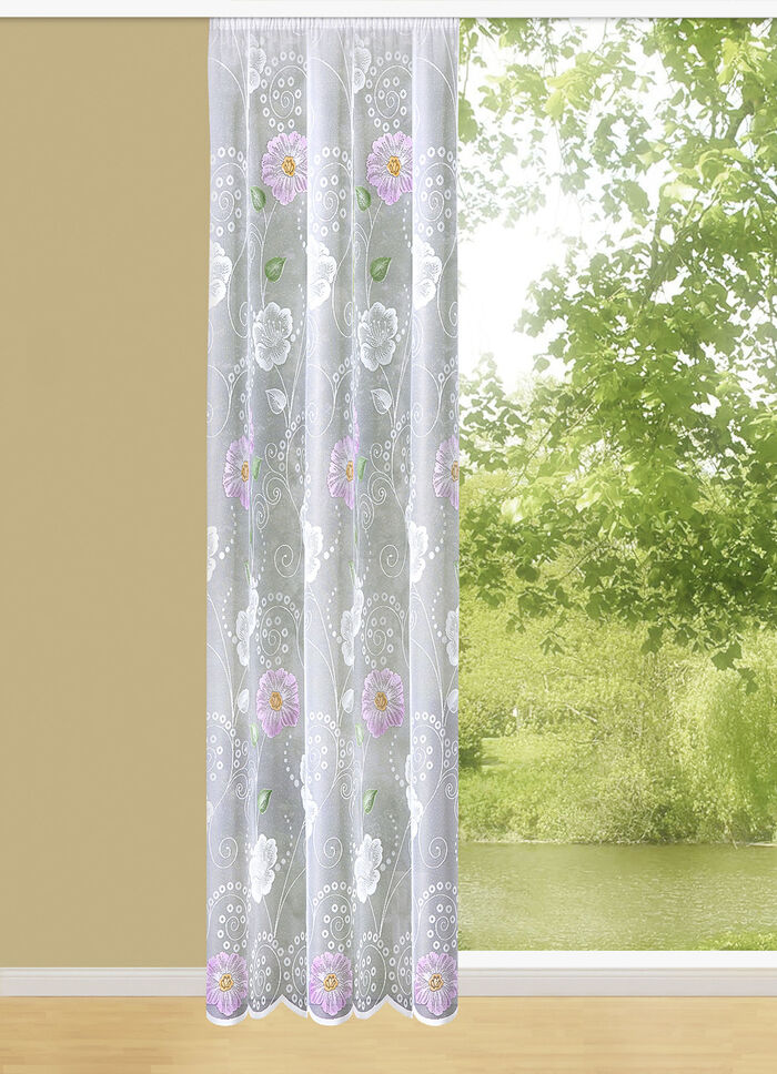 Lange jaloezieën met universele railband FLIEDER