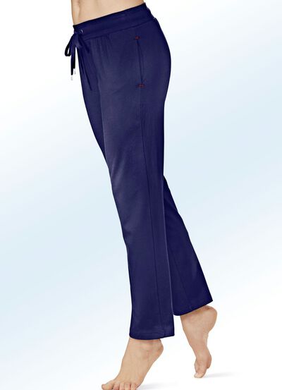 Set van twee modale slaap- en vrijetijdsbroeken met zakken 