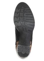 ELENA EDEN, trendy dames enkellaarsjes, breedte G, met uitneembaar voetbed ZWARTBRUIN