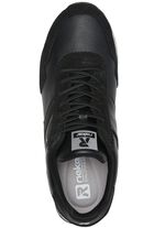 Sneakers met veters en uitneembaar voetbed van textiel 