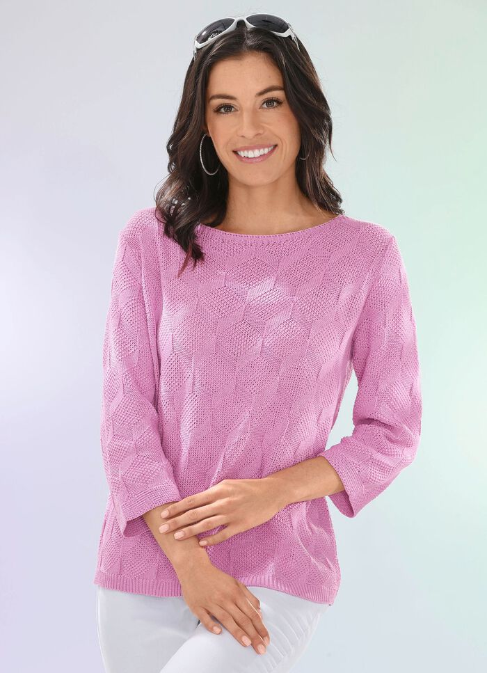 Trui gemaakt van duurzaam gerecycled katoen 