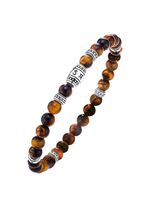 Krachtige armband met Tibetaanse symbolen 