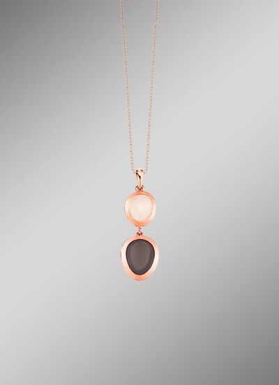 Magie van de Maan &ndash; Hanger met echte maansteen 