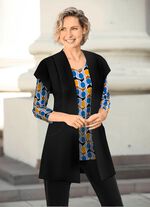 Vest in een sluitingsvrije vorm 