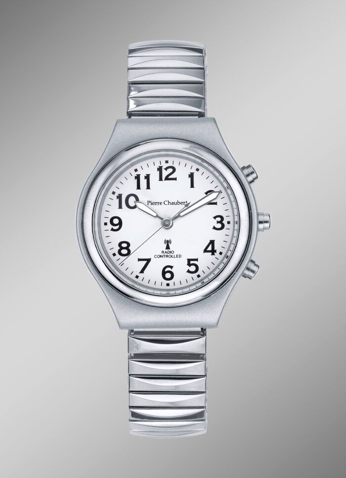 Tijdloos radiogestuurd dameshorloge van Pierre Chaubert 
