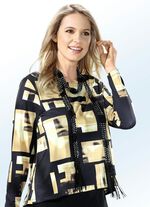 Gordijndecoratie, gehaakt 