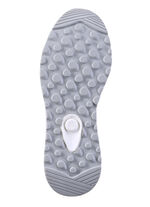 ELENA EDEN veterschoen van nappaleer met su&egrave;de details WIT-LILA