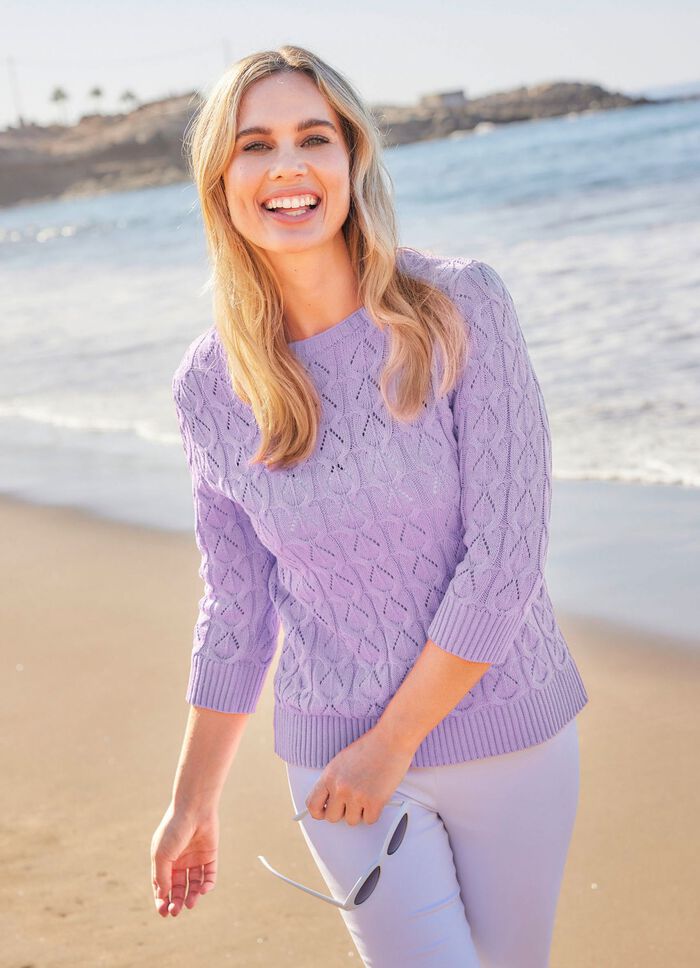 trui met duurzaam gerecycled katoen 