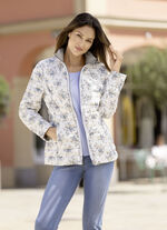 Functioneel omkeerbaar jack met bloemenmotief 