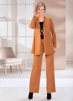 Shirtjasje in een sluitingloze uitvoering in 4 kleuren 