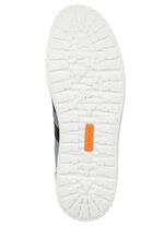 Sportieve dames veterschoenen, breedte H, met uitneembaar voetbed BLAU