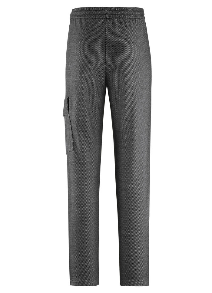 Jerseybroek in de nieuwste joggingbroekstijl ANTRACIET
