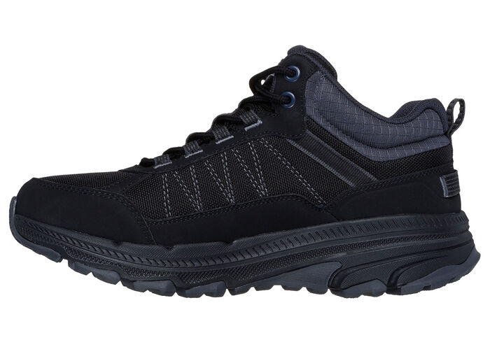SKECHERS, sportieve dameslaarzen, met uitneembaar voetbed SCHWARZ