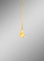 Interessante hanger met echte citrien 