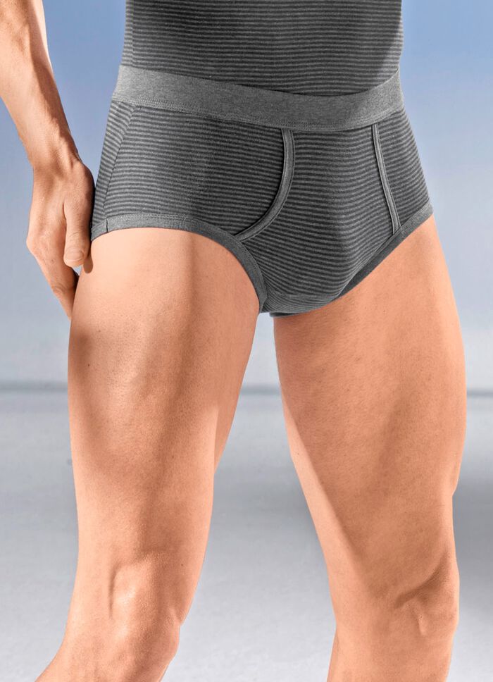 Set van zes slips met zachte tailleband 