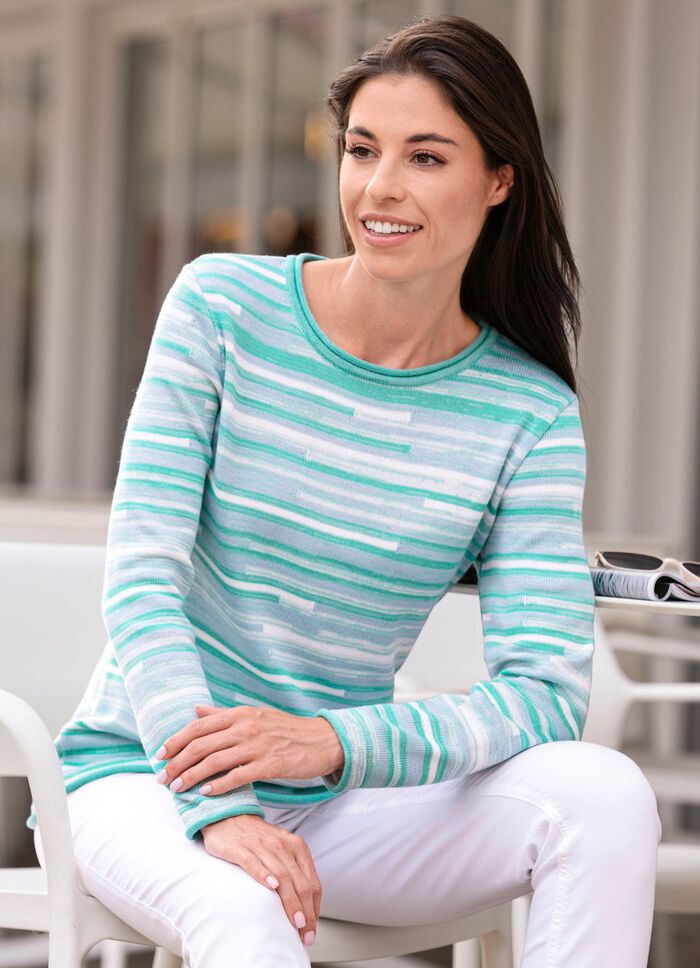 Trui met kleurverloop 