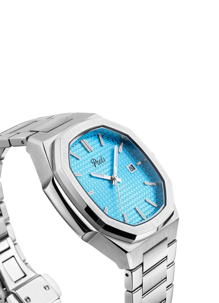 Quartz herenhorloge van roestvrij staal 